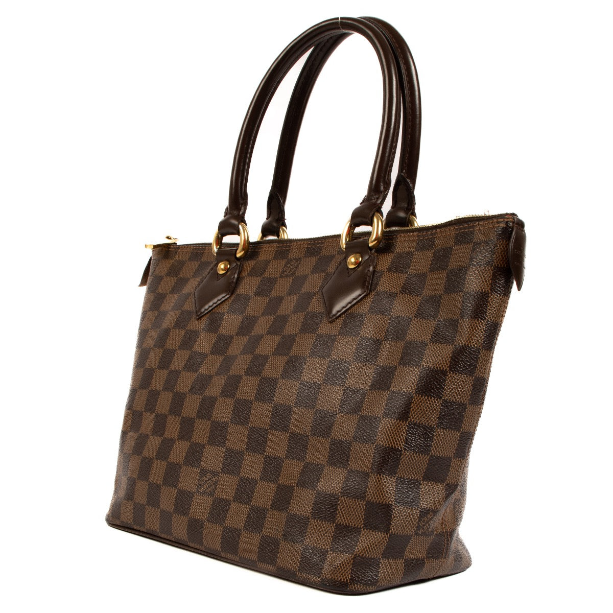 Shop 100% authentic second-hand Louis Vuitton Damier Ebene Saleye PM Top Handle on Labellov.com