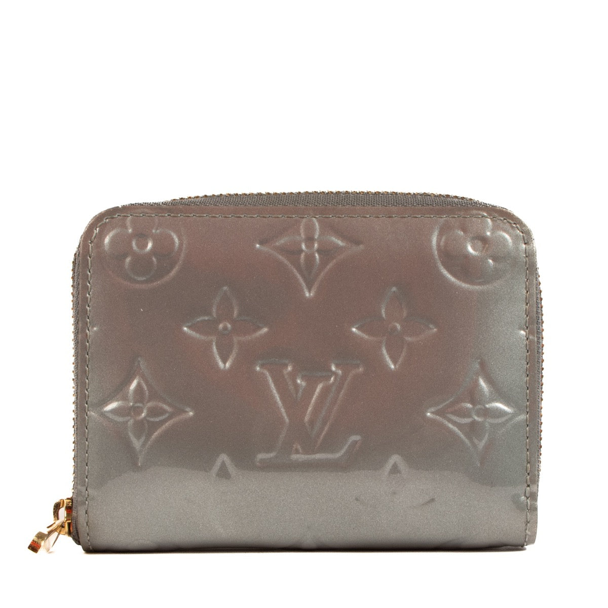 Shop 100% authentic second-hand Louis Vuitton Blue Monogram Vernis Zippy Coin Purse on Labellov.com