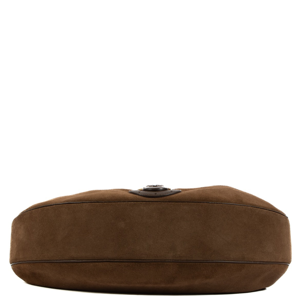 Shop 100% authentic second-hand Delvaux Marron Suede Camille GM Bag on Labellov.com