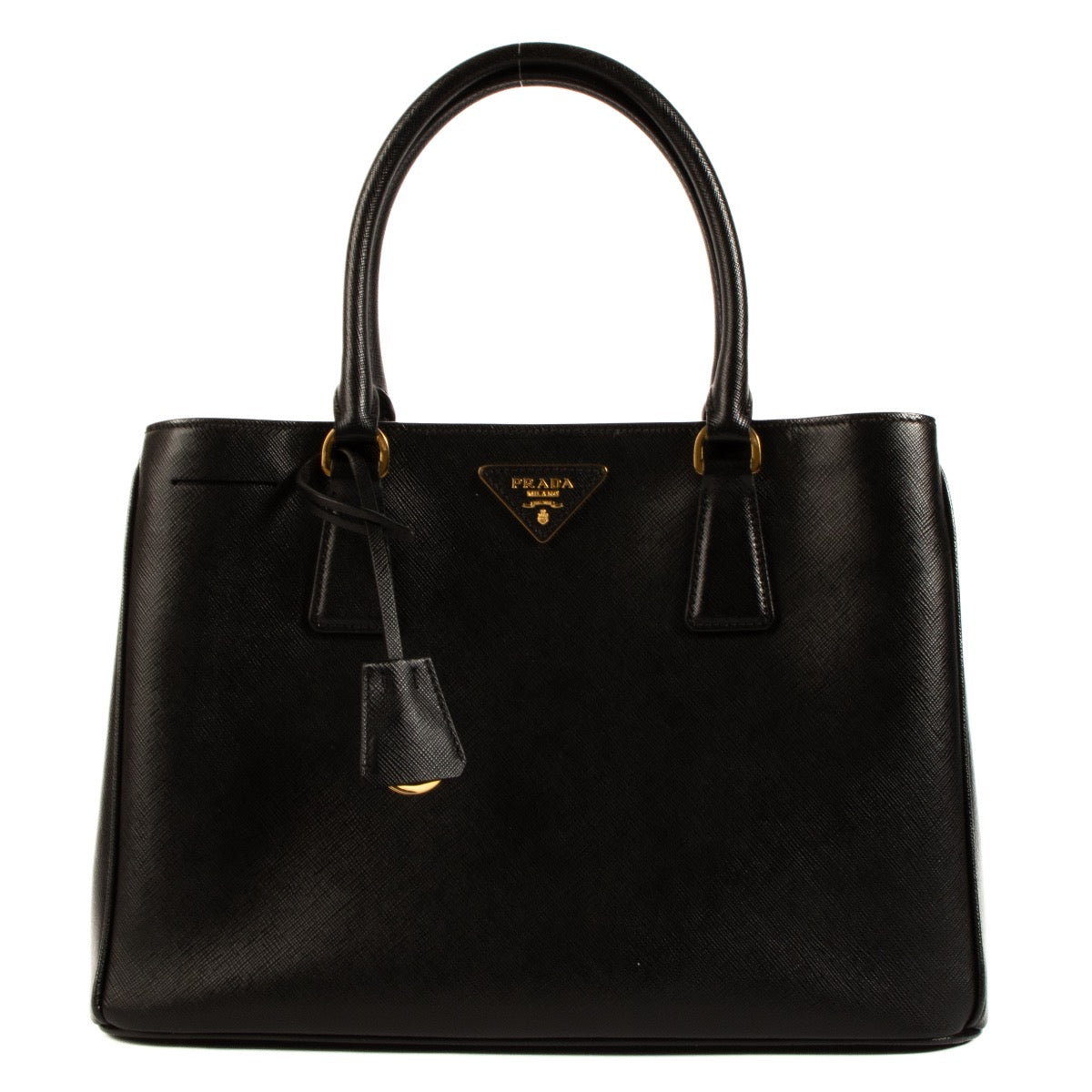 shop 100% authentic second hand Prada Black Saffiano Lux Tote Bag on Labellov.com