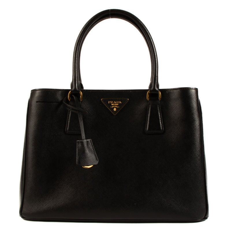 shop 100% authentic second hand Prada Black Saffiano Lux Tote Bag on Labellov.com