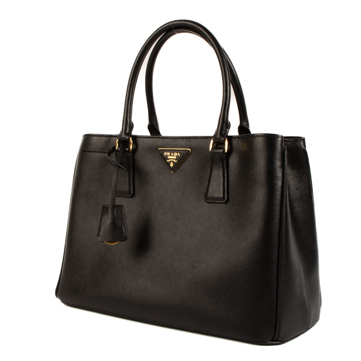 shop 100% authentic second hand Prada Black Saffiano Lux Tote Bag on Labellov.com