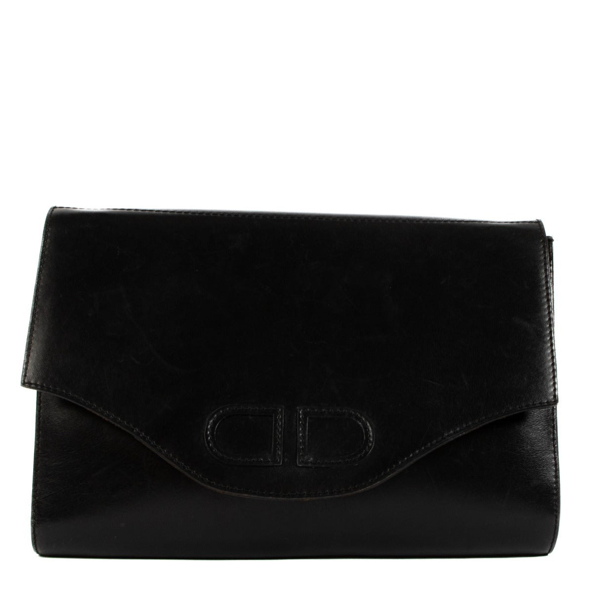 Delvaux Black Box Calf Vintage Crossbody Bag