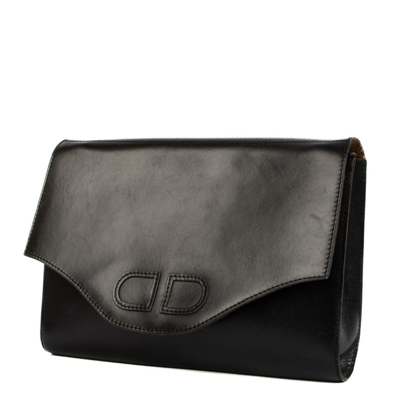 Delvaux Black Box Calf Vintage Crossbody Bag