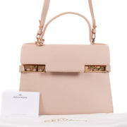 Shop 100% authentic second-hand Delvaux Nude Supple Calf Tempête MM Top Handle Bag on Labellov.com