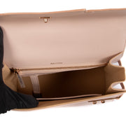 Shop 100% authentic second-hand Delvaux Nude Supple Calf Tempête MM Top Handle Bag on Labellov.com