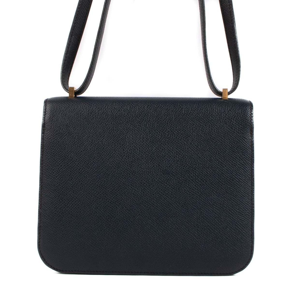 Seconde main Hermès Constance 18 Mini Bleu Indigo Veau Epsom