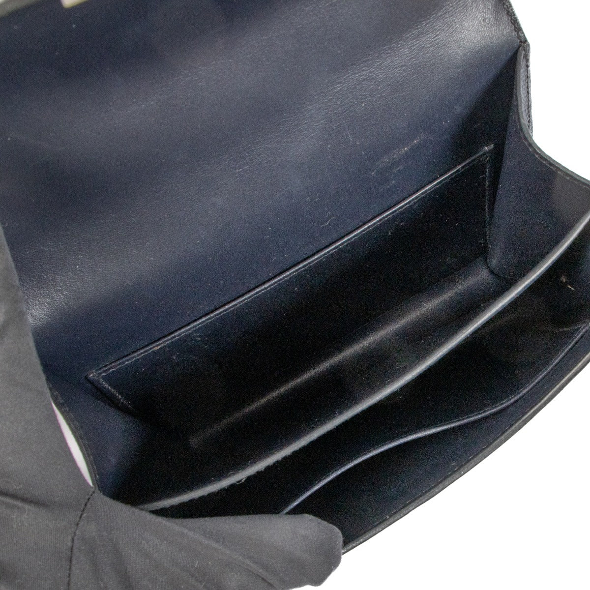 Seconde main Hermès Constance 18 Mini Bleu Indigo Veau Epsom