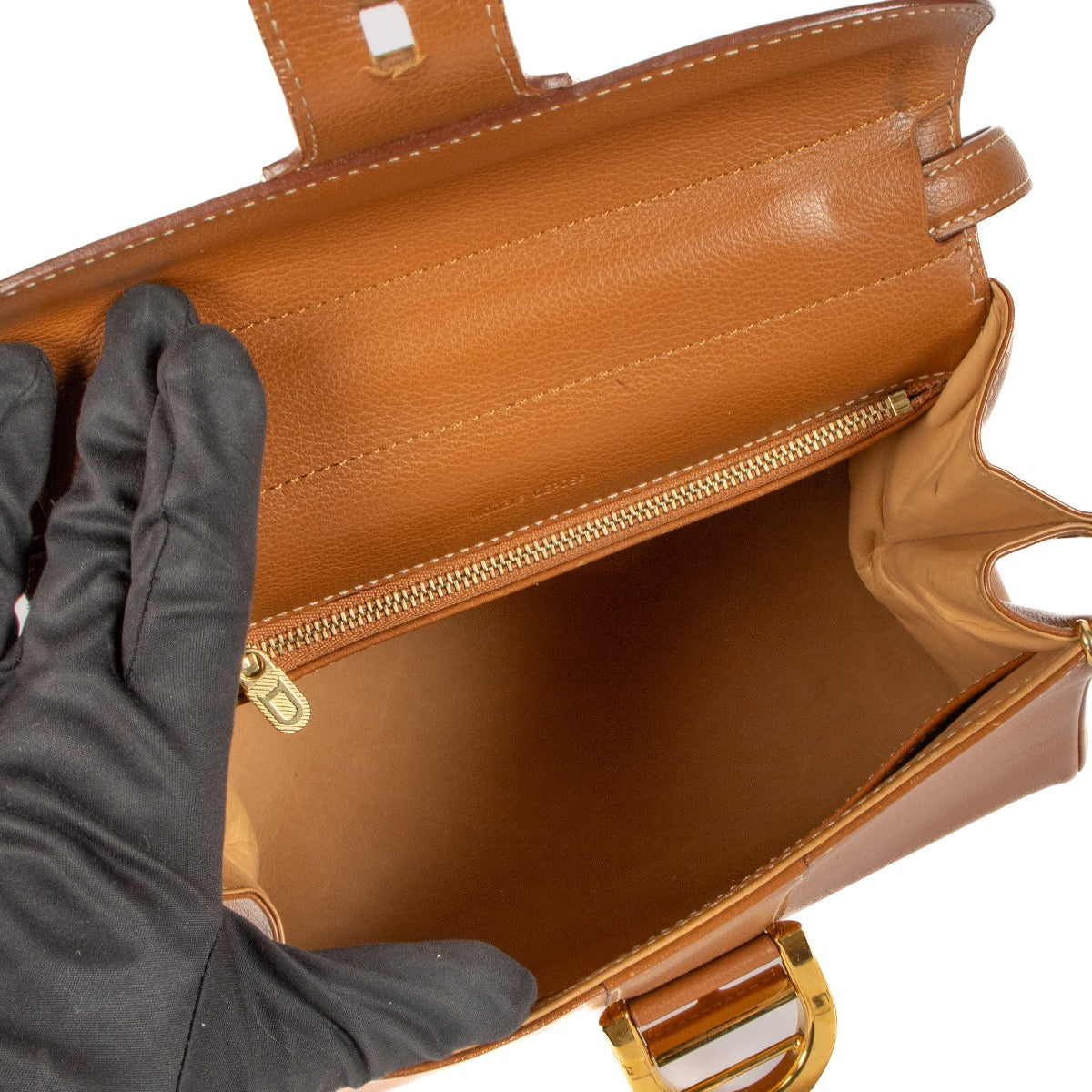 shop safe online Delvaux Fauve Jumping Brillant PM Hand Bag online tegen de beste prijs.