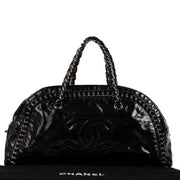 shop 100% authentic second hand Chanel Black Patent Leather Bowler Bag on Labellov.com