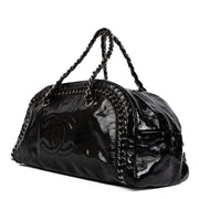 shop 100% authentic second hand Chanel Black Patent Leather Bowler Bag on Labellov.com
