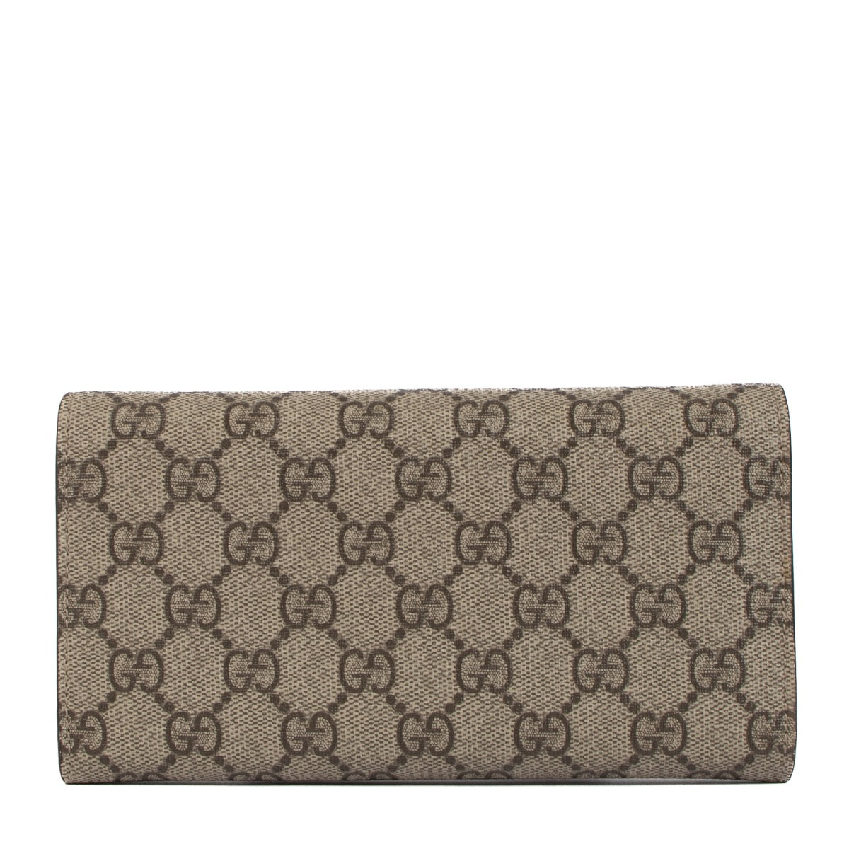 Shop 100% authentic second-hand Gucci GG Supreme Neon Pink Heart Continental Wallet on Labellov.com