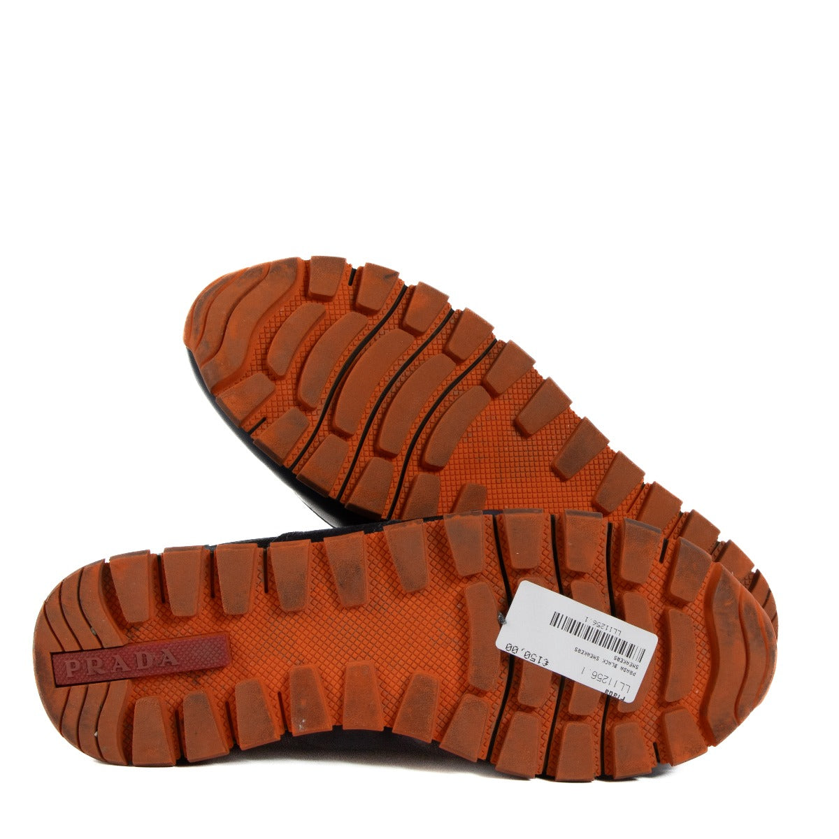 Shop 100% authentic second-hand Prada Blue/Orange Camouflage Sneakers in size 37,5 on Labellov.com