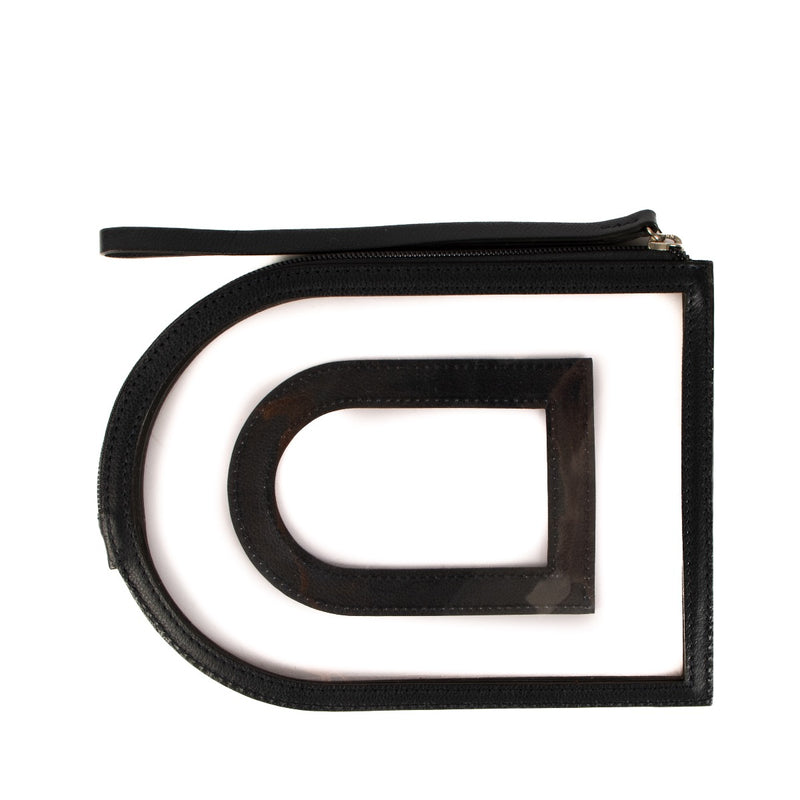 Shop 100% authentic second-hand Delvaux Blue D Pochette GM Clutch on Labellov.com