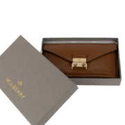 Shop 100% authentic second-hand Mulberry Oak Velvet Calf Leather Kensal Wallet on Labellov.com