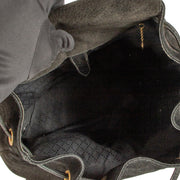 Shop 100% authentic second-hand Gucci Black Suede Bamboo Backpack on Labellov.com