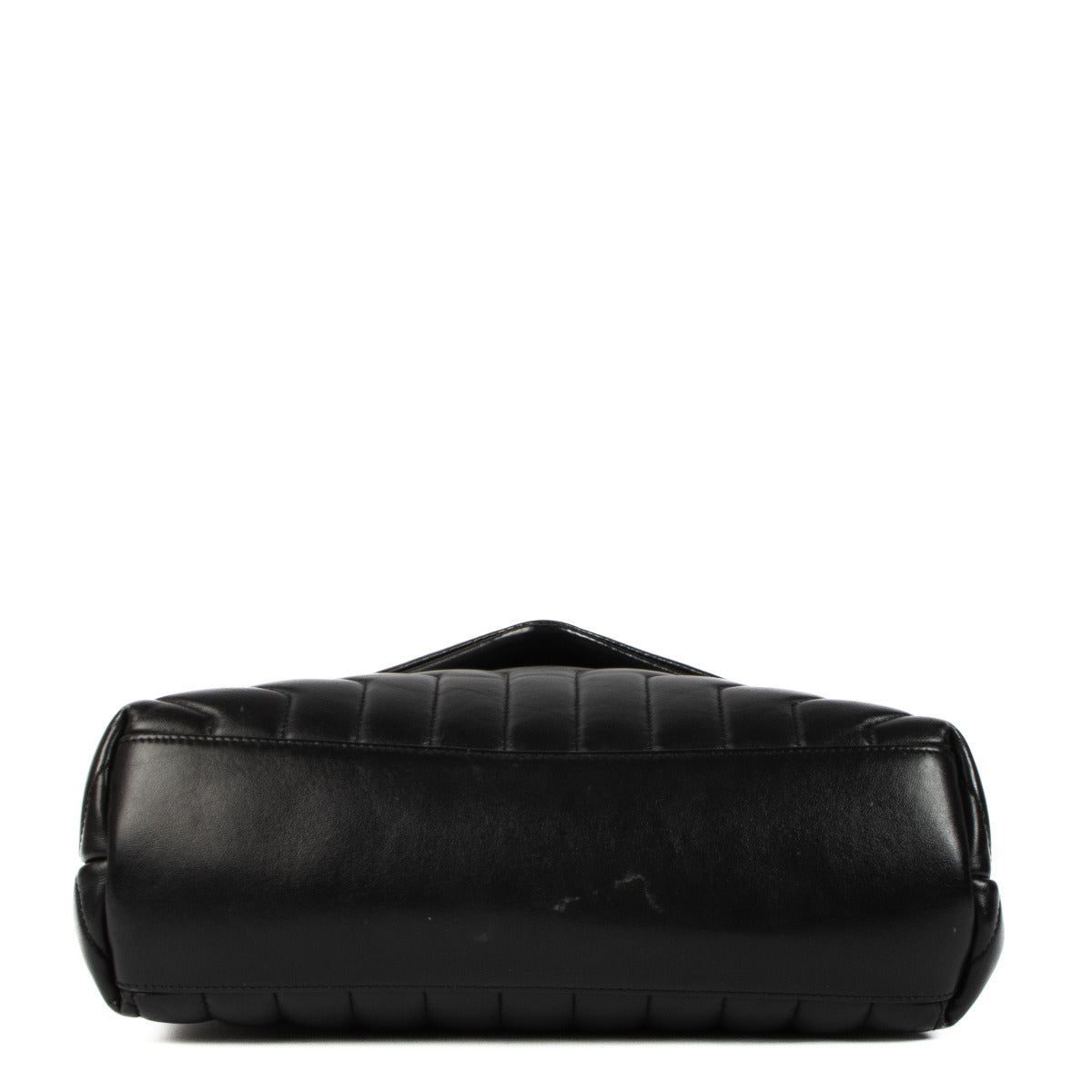 Saint Laurent So Black Matelasse Medium Loulou Crossbody Bag