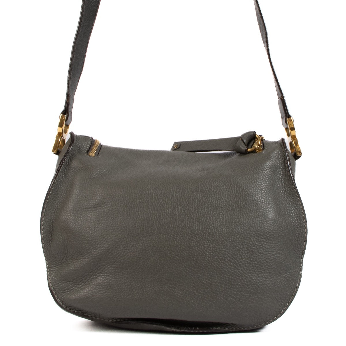 Shop 100% authentic second-hand Chloé Blue Marcie Crossbody on Labellov.com
