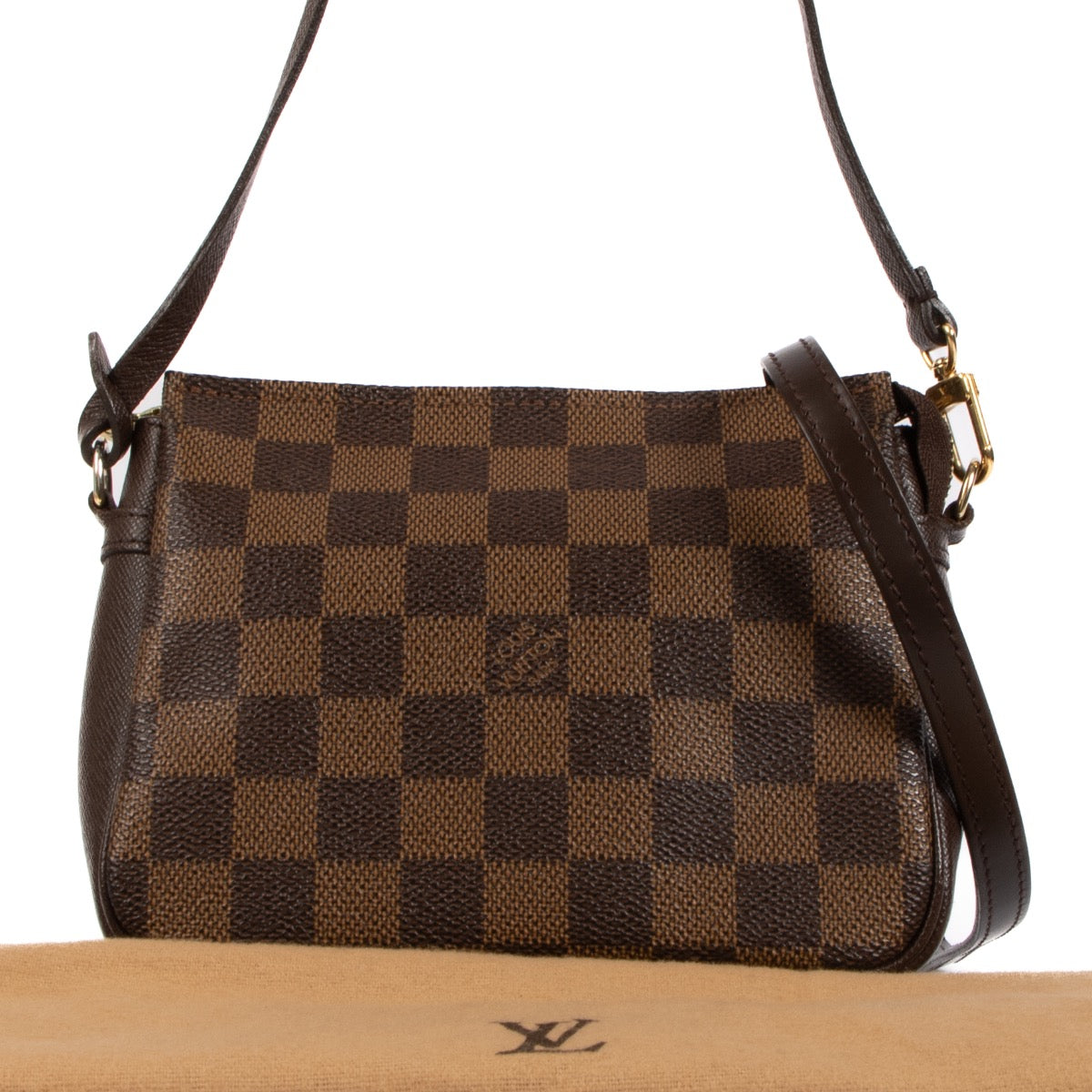 Shop 100% authentic second-hand Louis Vuitton Damier Ebene Trousse Makeup Shoulder Bag on Labellov.com