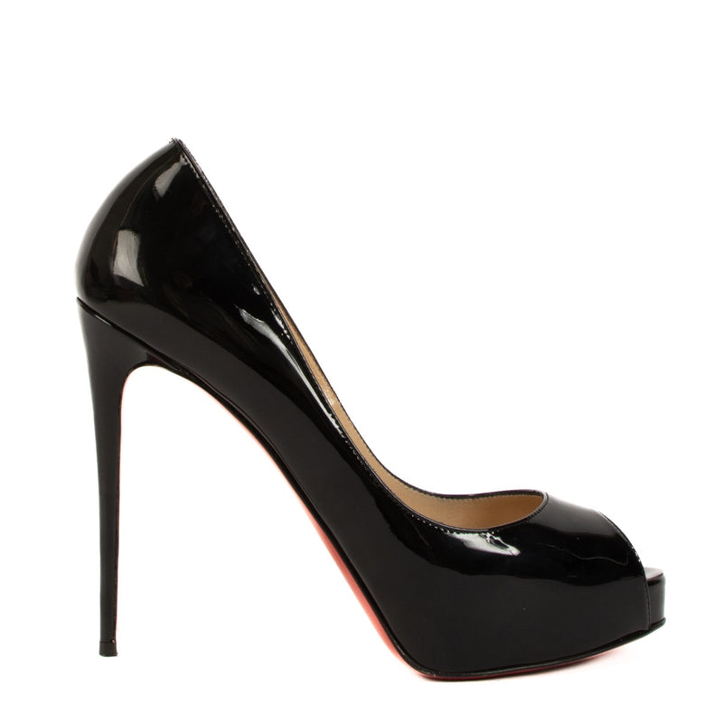 Shop 100% authentic second-hand Christian Louboutin Black New Very Privé Pumps in size 37,5 on Labellov.com