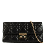 Dior Black Miss Dior Rendez-vous Chain Wallet