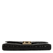 Dior Black Miss Dior Rendez-vous Chain Wallet