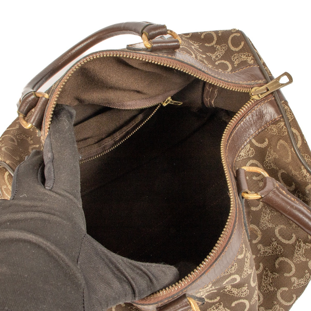 Shop 100% authentic second-hand Celine Monogram Boston Top Handle on Labellov.com