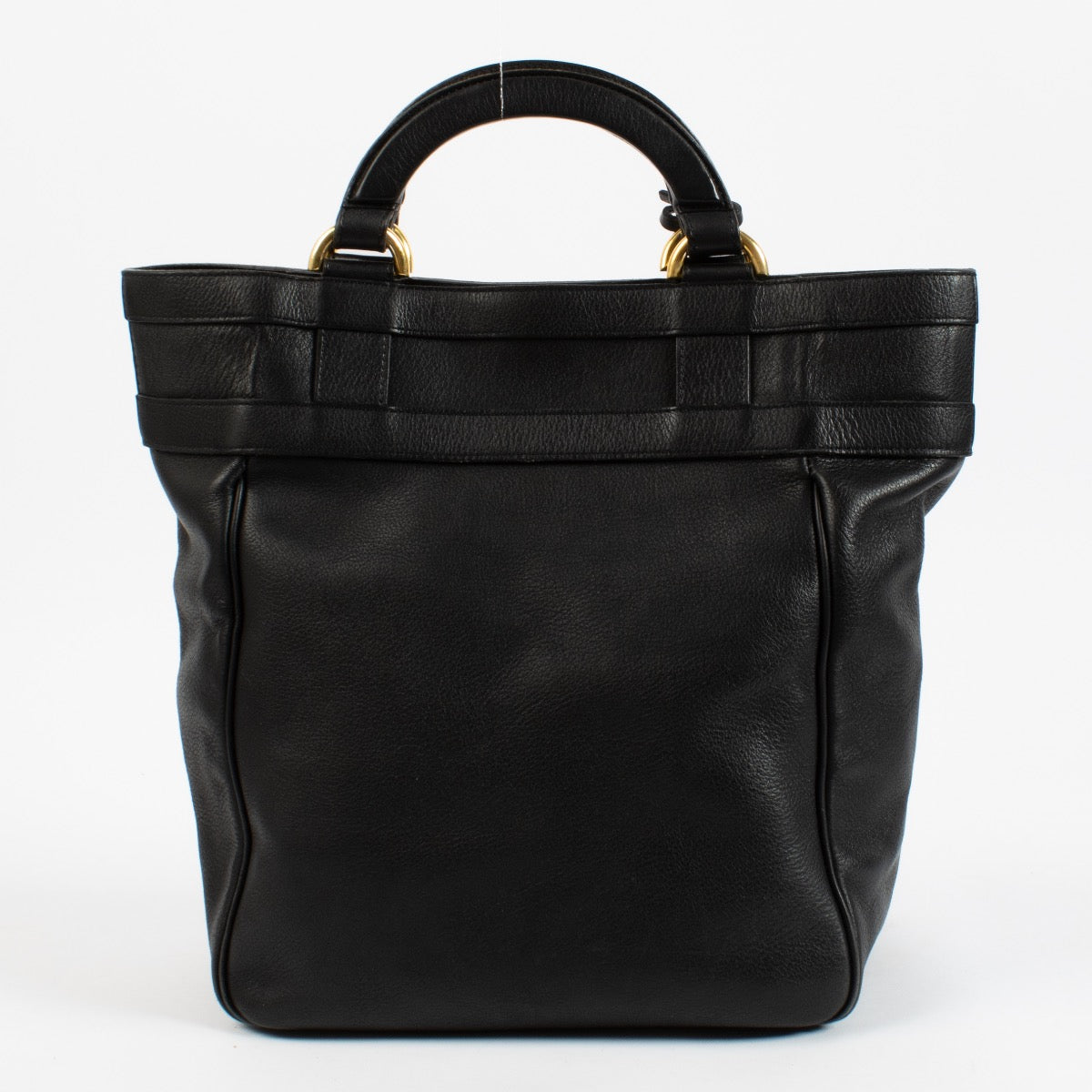 Delvaux Black Roseau Bag