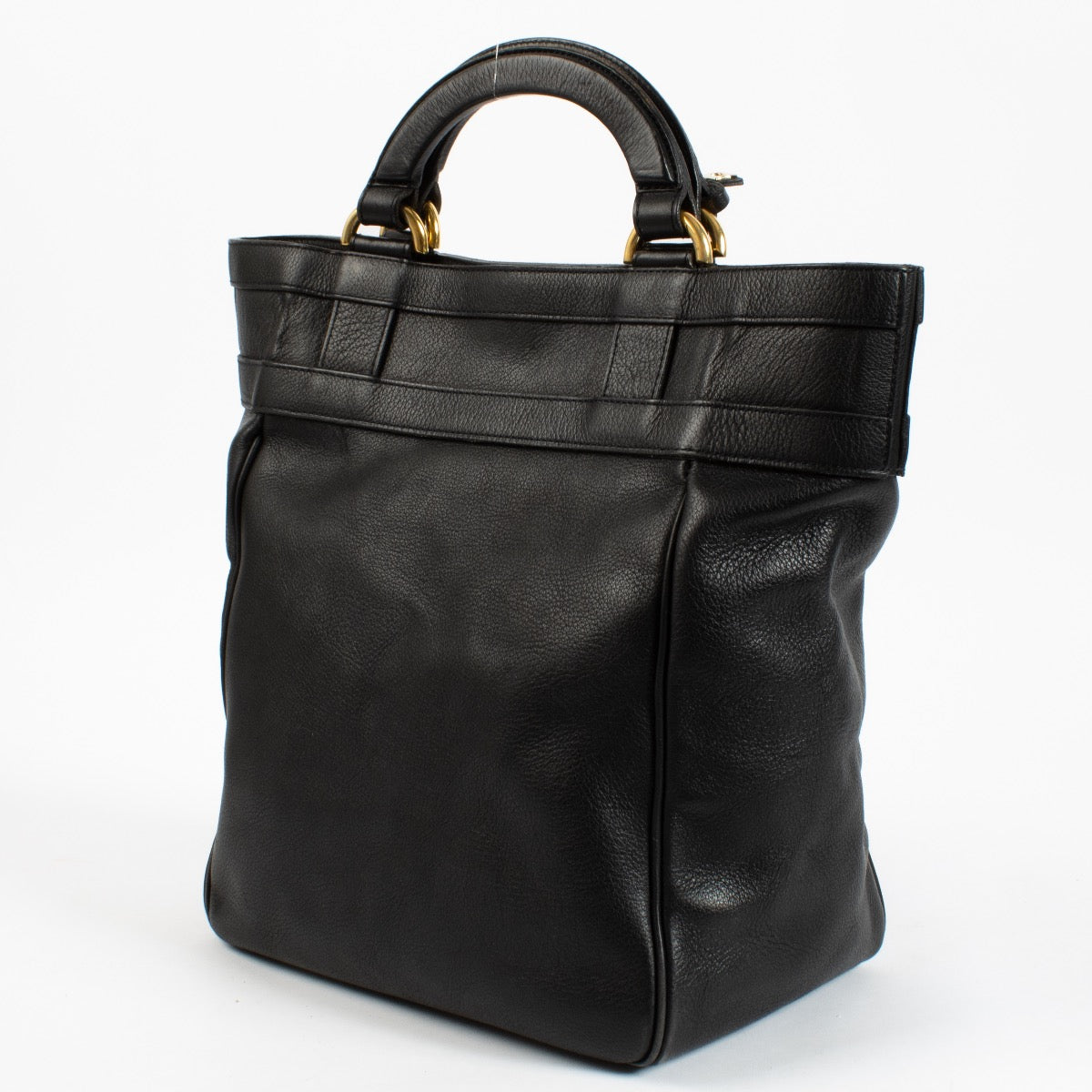 Delvaux Black Roseau Bag