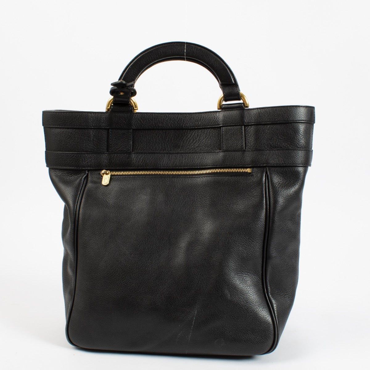 Delvaux Black Roseau Bag