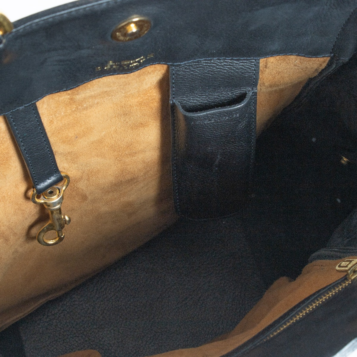 Delvaux Black Roseau Bag