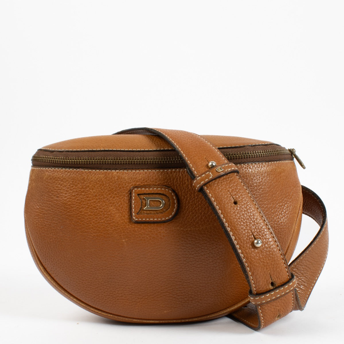 Delvaux Brown Leather Beltbag