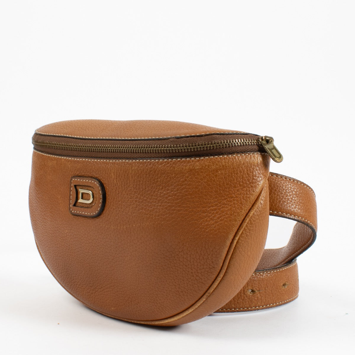 Delvaux Brown Leather Beltbag