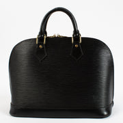 Louis Vuitton Black Epi Alma PM
