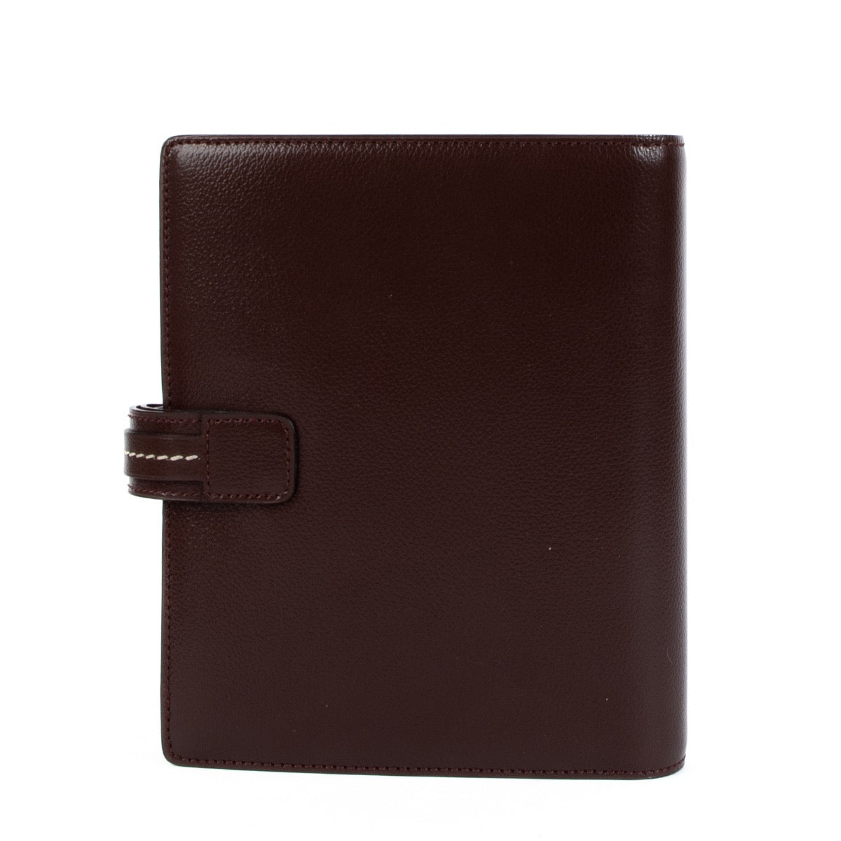 Shop authentic second hand luxury high-end designer Delvaux Brown Modula Jumping Pommard Agenda Cover at Labellov