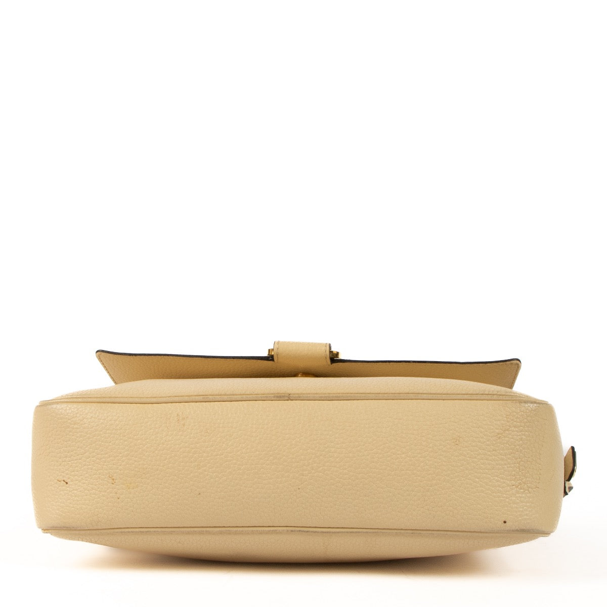 Buy real preloved vintage Delvaux Ivory Leather Complice Crossbody Bag safe online at Labellov.com