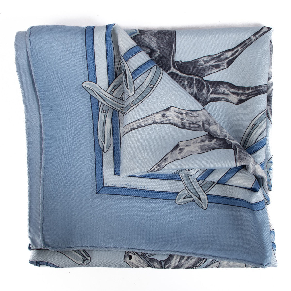 Buy an authentic Hermès Multicolor La Ronde des Jockeys Silk 90 Scarf in very condition at Labellov in Antwerp, Brussels, Knokke