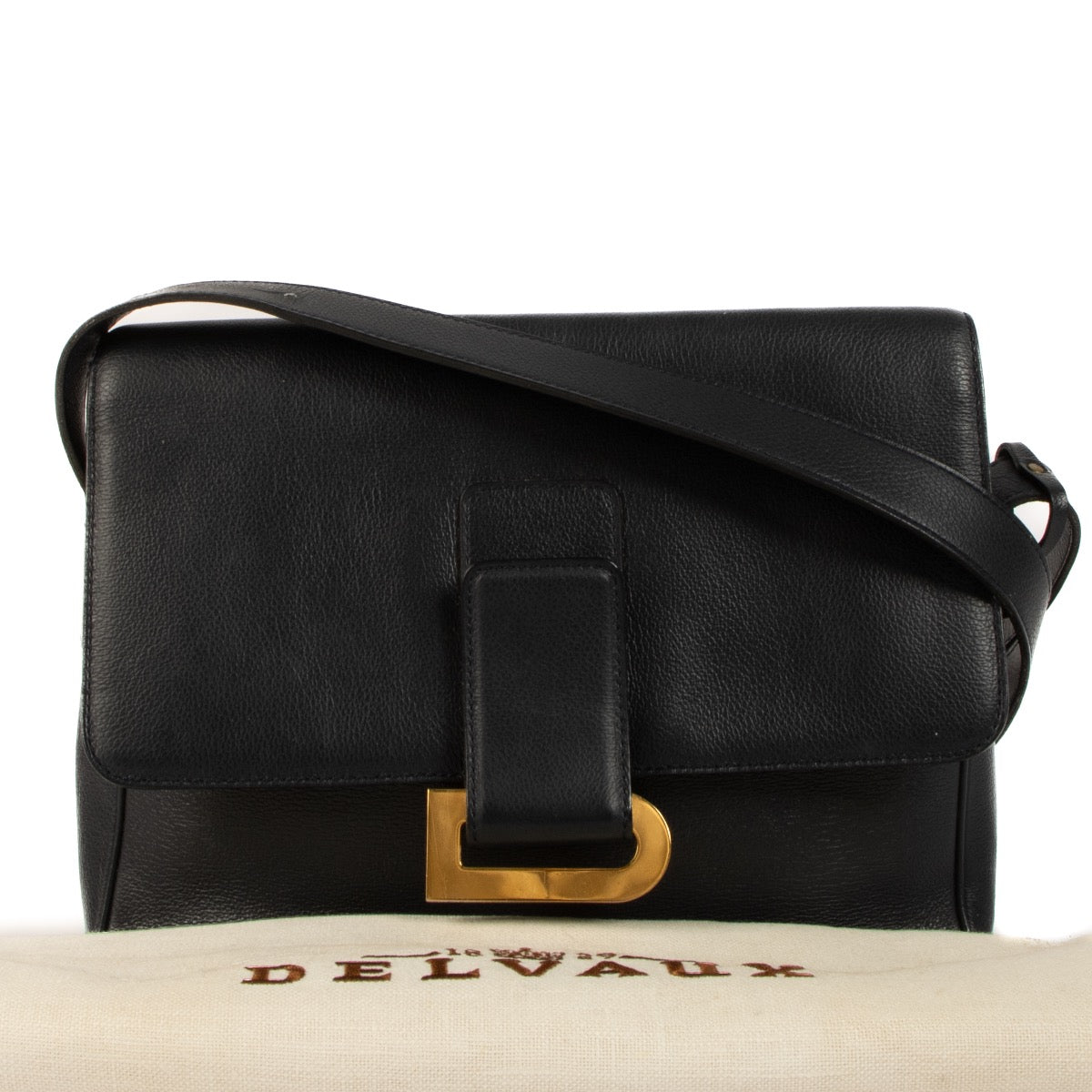 Shop 100% authentic second-hand Delvaux Blue Crossbody Bag on Labellov.com