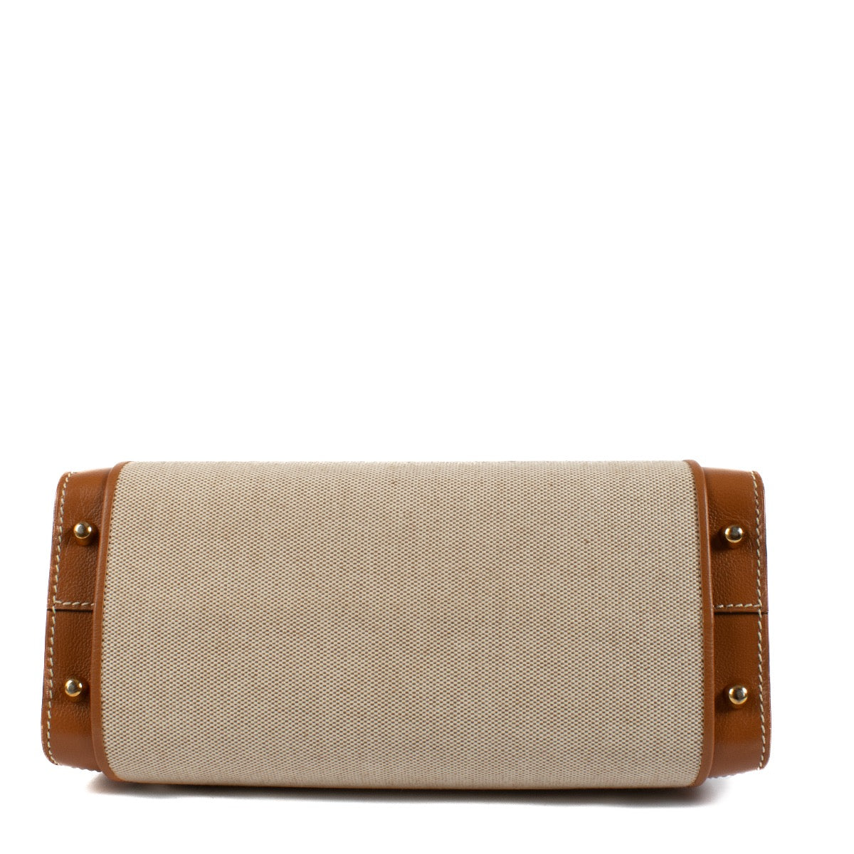Shop 100% authentic Delvaux Brown Illusion Top Handle Bag at Labellov.com.