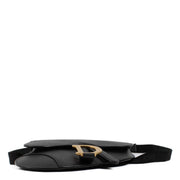 shop 100% authentic second hand Christian Dior Black Saddle Pouch Belt Bag on Labellov.com