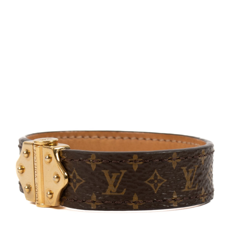 Shop 100% authentic secondhand Louis Vuitton Monogram Leather Nano Bracelet on Labellov.com