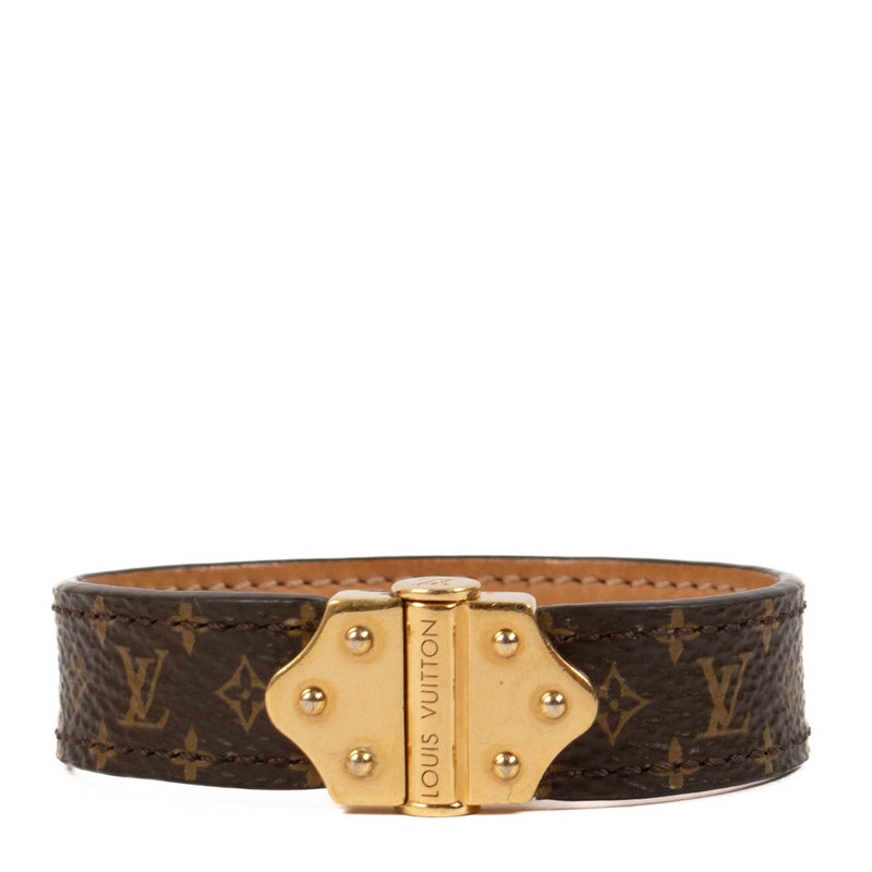 Shop 100% authentic secondhand Louis Vuitton Monogram Leather Nano Bracelet on Labellov.com