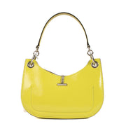 shop 100% authentic second hand Jimmy Choo Lime Patent Textured Leather Varenne Small Hobo Bag on Labellov.com