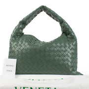 Bottega Veneta Aloe Green Small Hop Bag