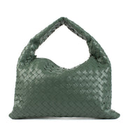 Bottega Veneta Aloe Green Small Hop Bag
