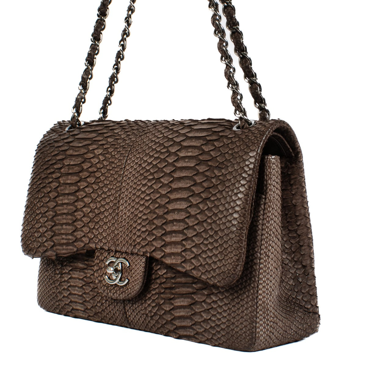 chanel python, chanel classic exotic, chanel classic python, chanel classic snakeskin, chanel classic flap, chanel jumbo, chanel large classic flap