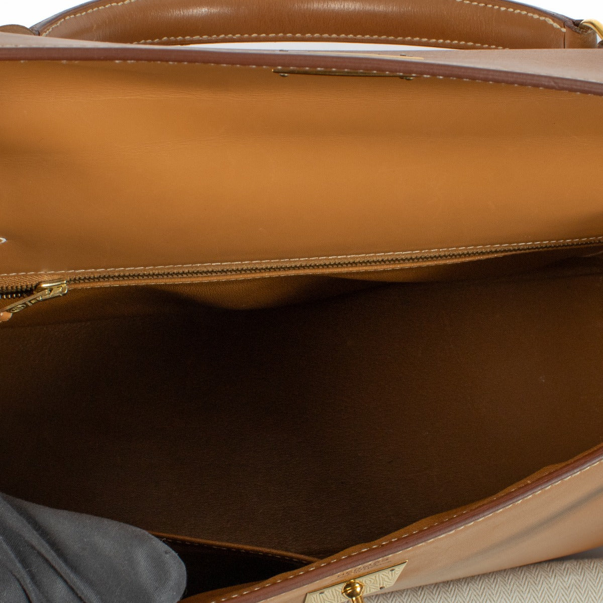 Hermès Kelly 32 Sable Naturel Chamonix GHW