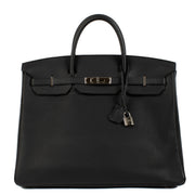 Shop authentic pre-owned second hand Hermès 2022 Birkin 40 Black Togo Palladium