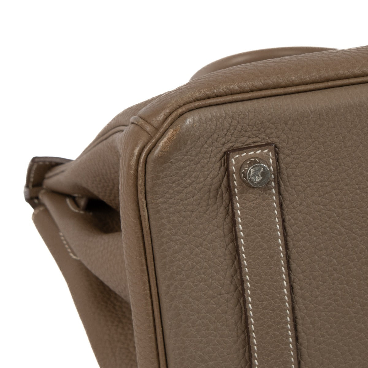 Hermès Birkin 35 Etoupe Taurillon Clémence PHW