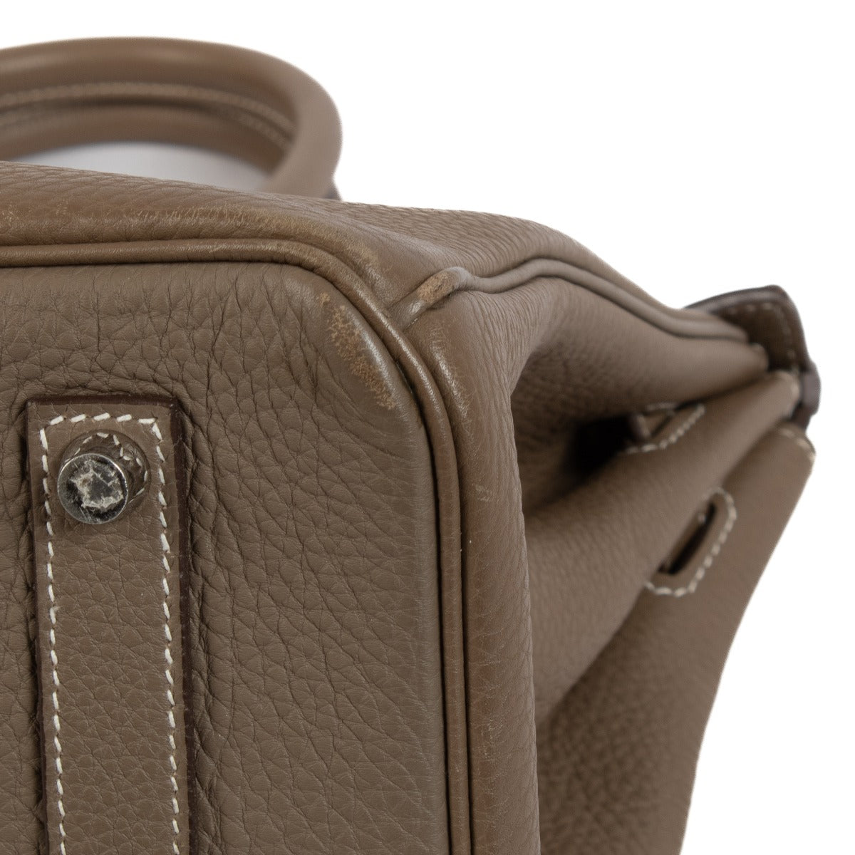 Hermès Birkin 35 Etoupe Taurillon Clémence PHW